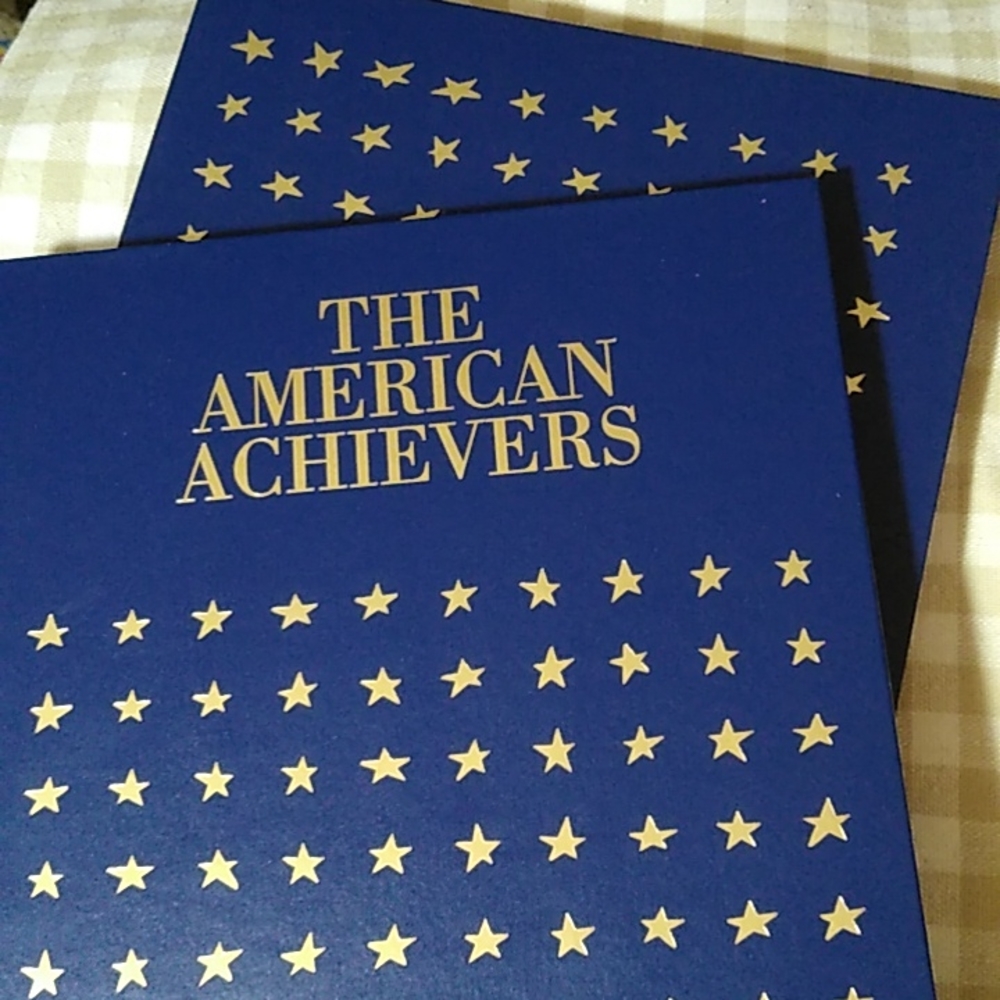 🟢RARE Book.  The American Achievers by THE AMERICAN TOBACCO COMPANY